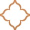 Ekena Millwork 66 56W x 66 56H x 14T Large May Decorative Fretwork Wood Ceiling Panels, Cherry CELW67X67X0250MAYCH - alternate 6